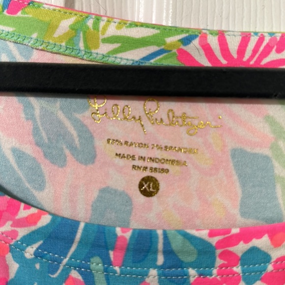 Lilly Pulitzer Sophie Cotton Shirt Dress XL - Picture 3 of 3